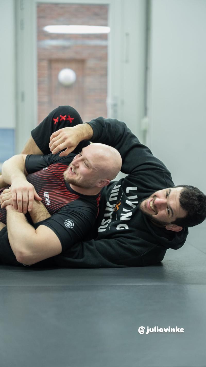 On the mats